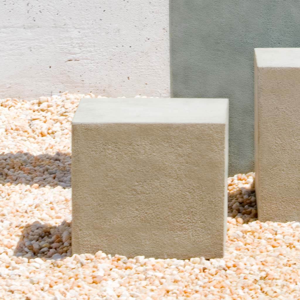 Campania International Short Square Textured Pedestal