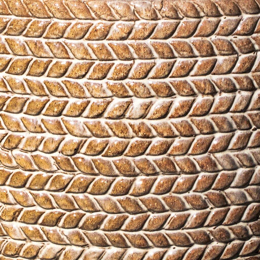 Campania International Sisal Weave Planter in Cafe Au Lait set of 3 - Image 2