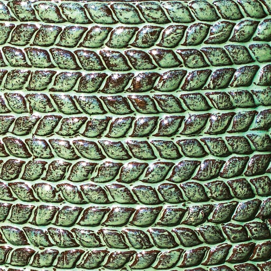 Campania International Sisal Weave Planter in Seafoam Green set of 3 - Image 2
