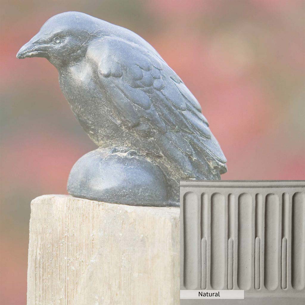 Campania International Small Raven Statue - Image 5