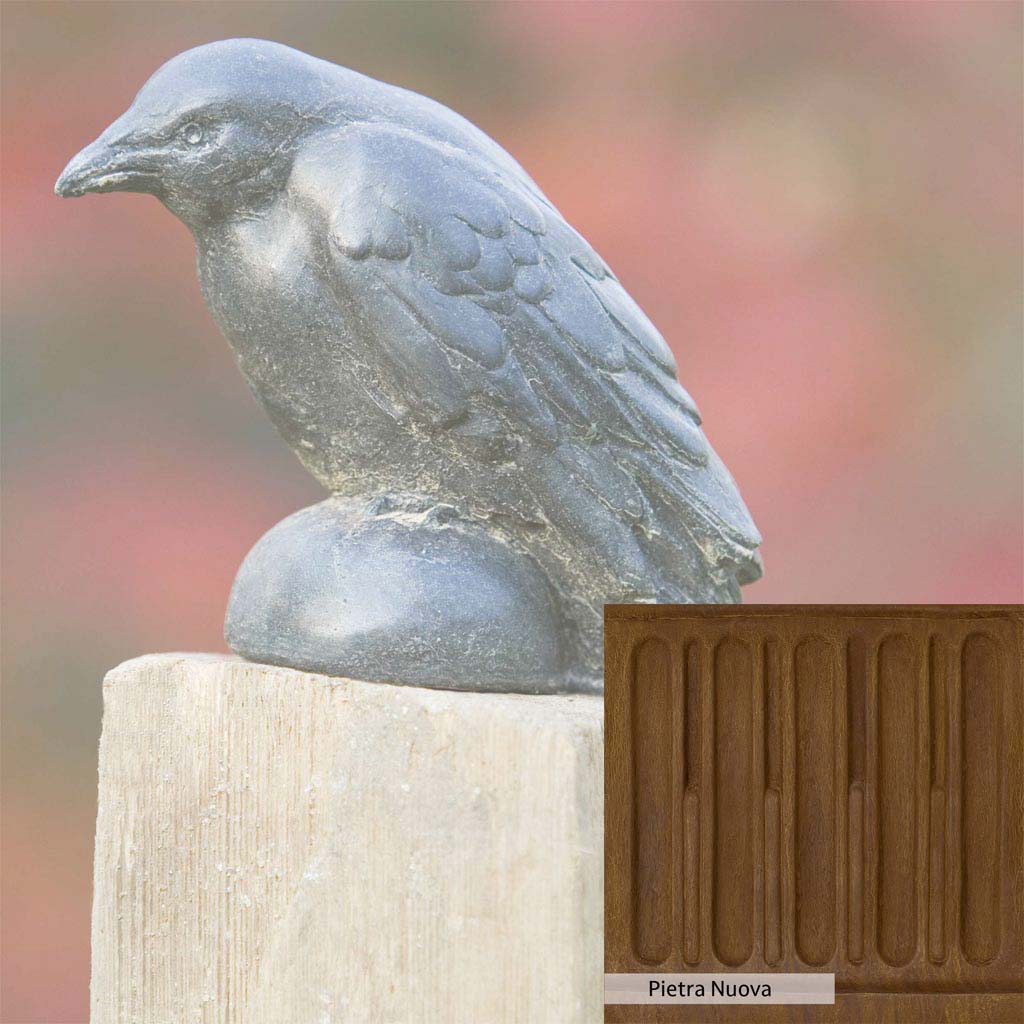 Campania International Small Raven Statue - Image 6