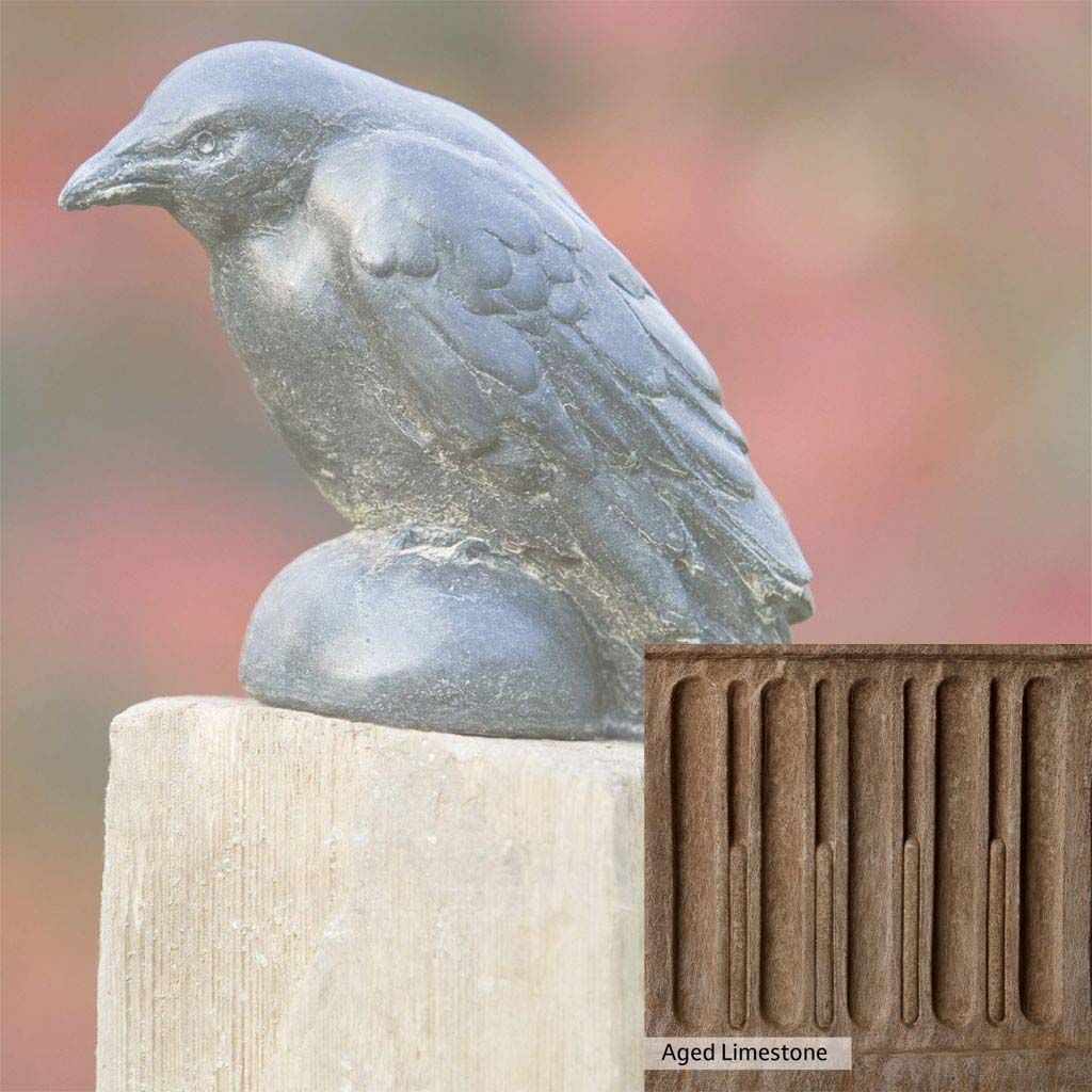 Campania International Small Raven Statue - Image 9