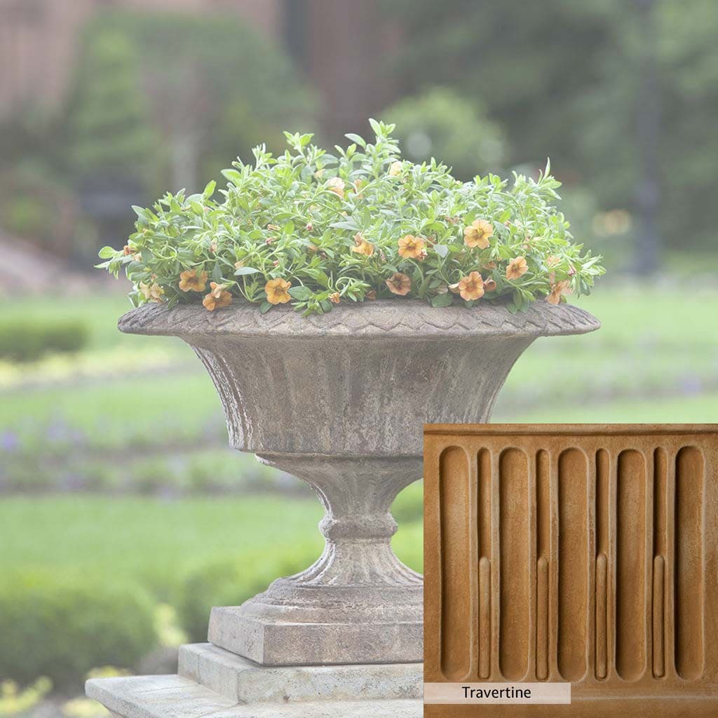 Campania International Smithsonian Fluted Valentine Urn - Image 14