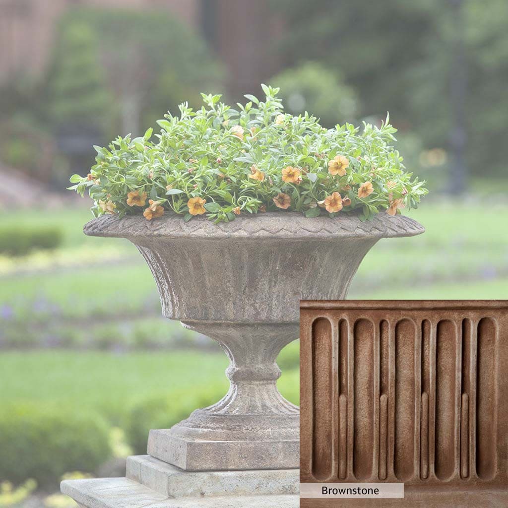 Campania International Smithsonian Fluted Valentine Urn - Image 3