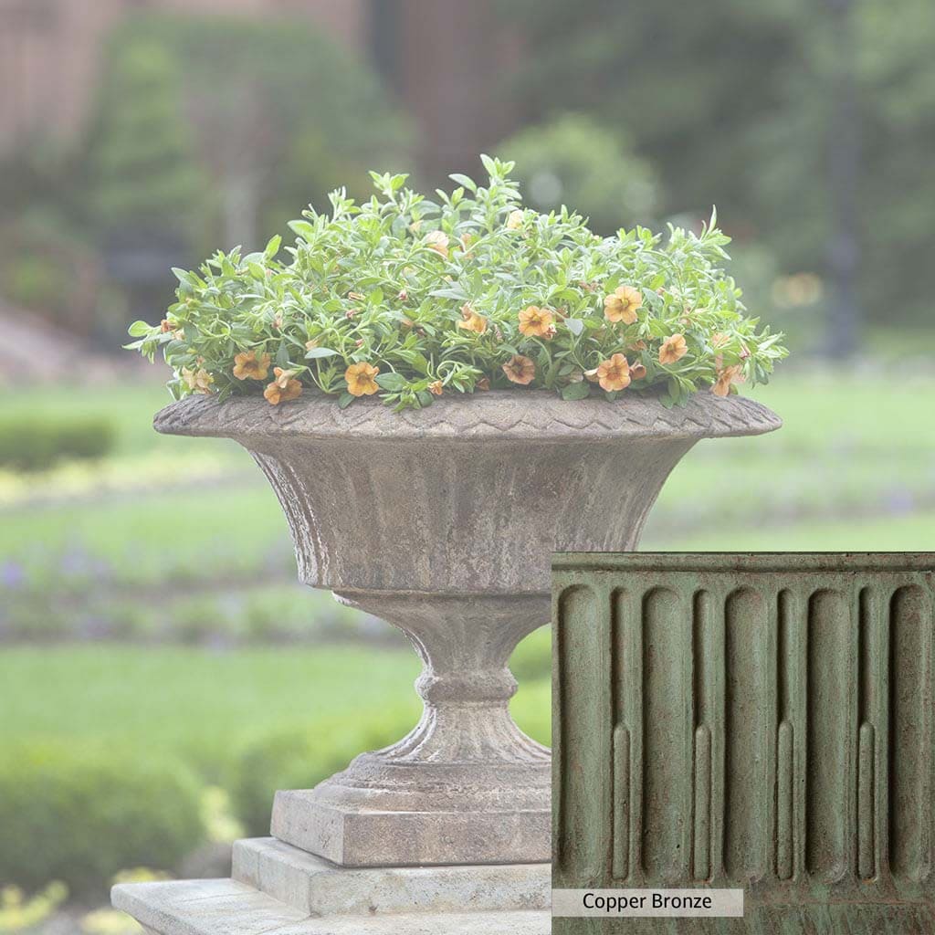 Campania International Smithsonian Fluted Valentine Urn - Image 4