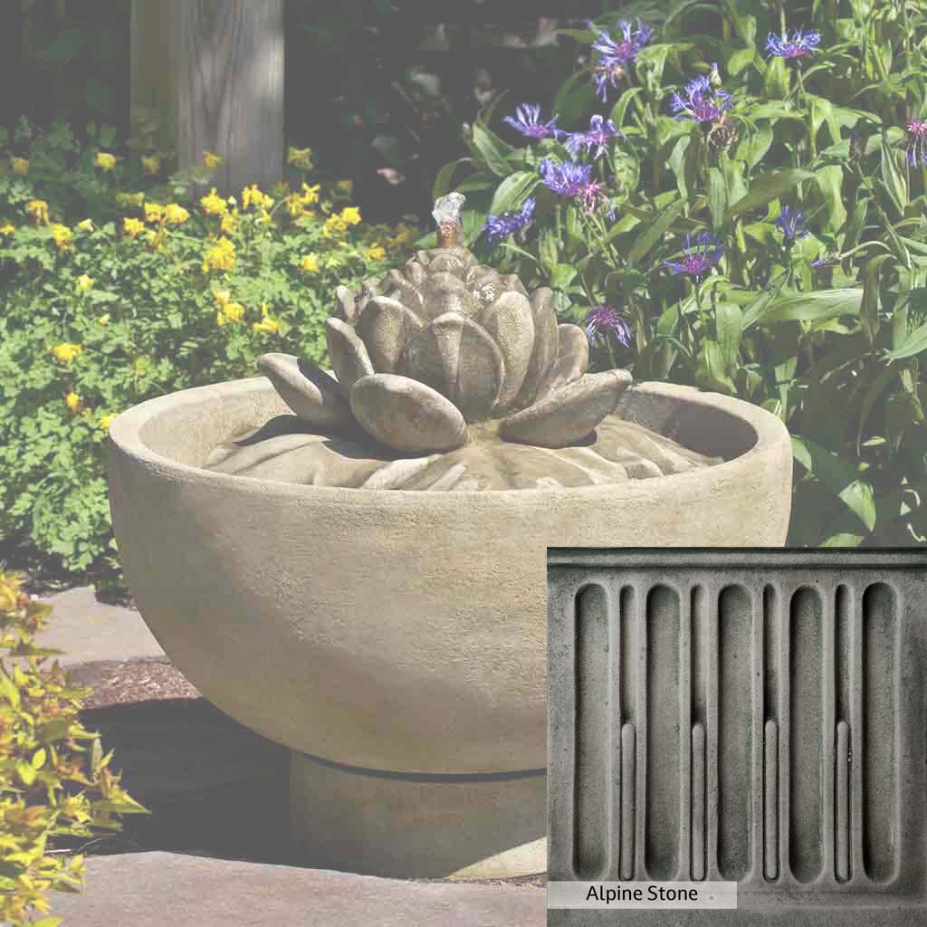 Campania International Smithsonian Lotus Fountain - Image 10