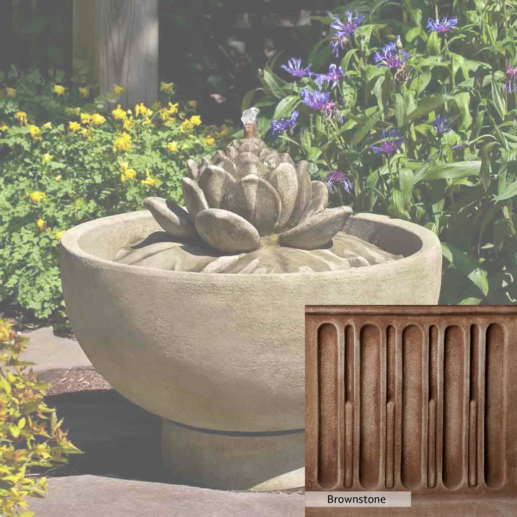 Campania International Smithsonian Lotus Fountain - Image 11