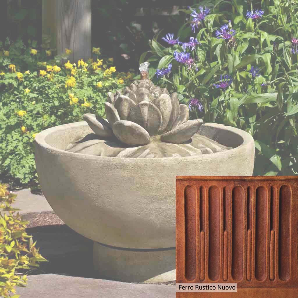 Campania International Smithsonian Lotus Fountain - Image 13
