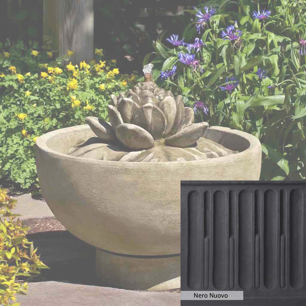 Campania International Smithsonian Lotus Fountain - Image 5
