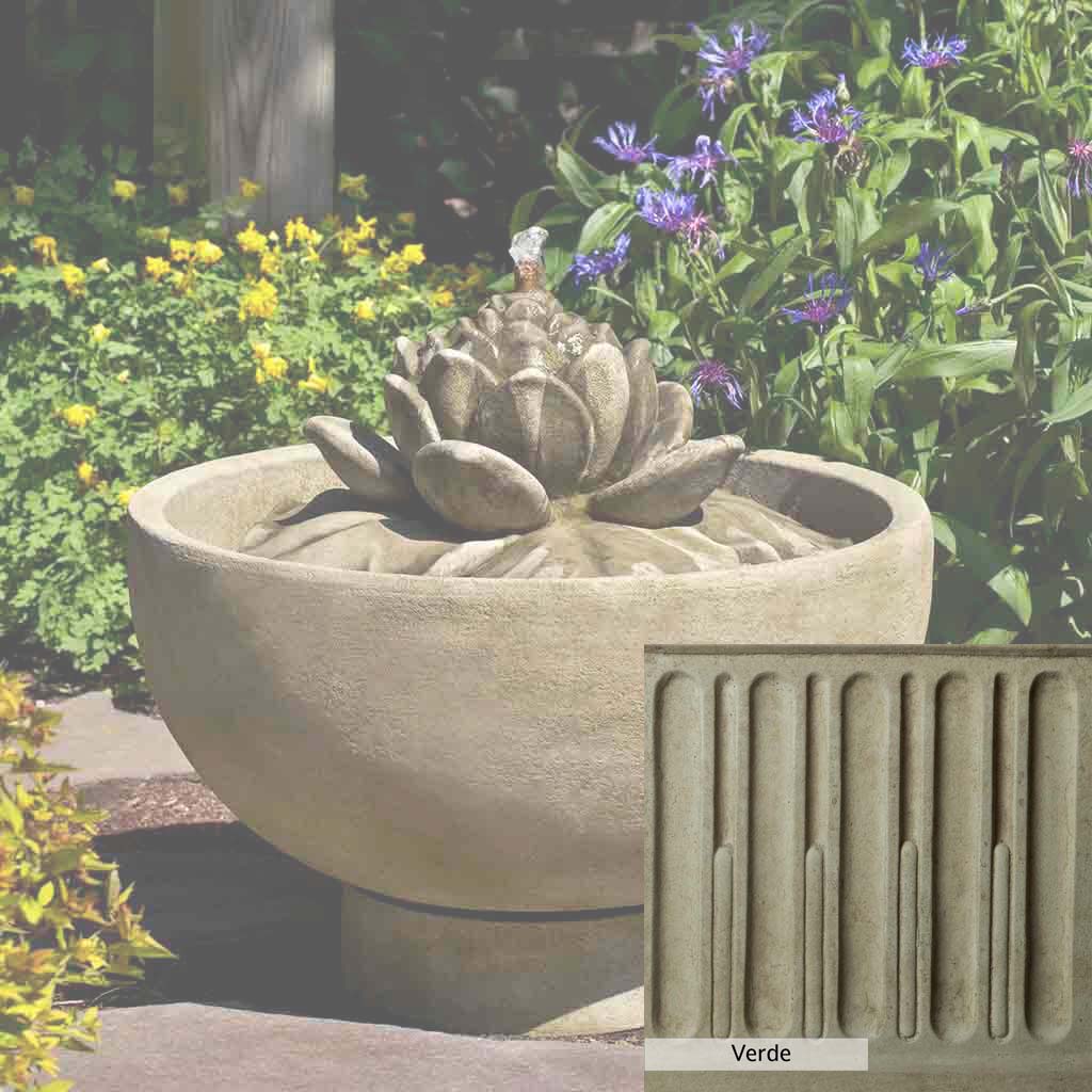 Campania International Smithsonian Lotus Fountain - Image 8