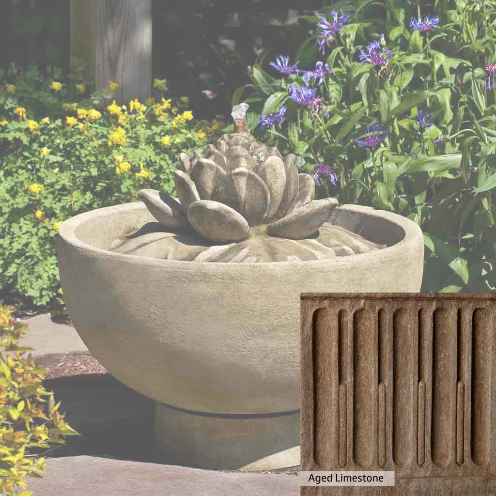 Campania International Smithsonian Lotus Fountain - Image 9