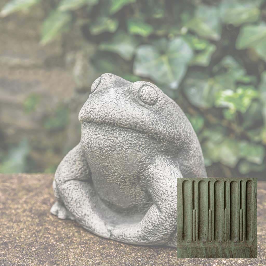 Campania International Stone Frog Statue - Image 5