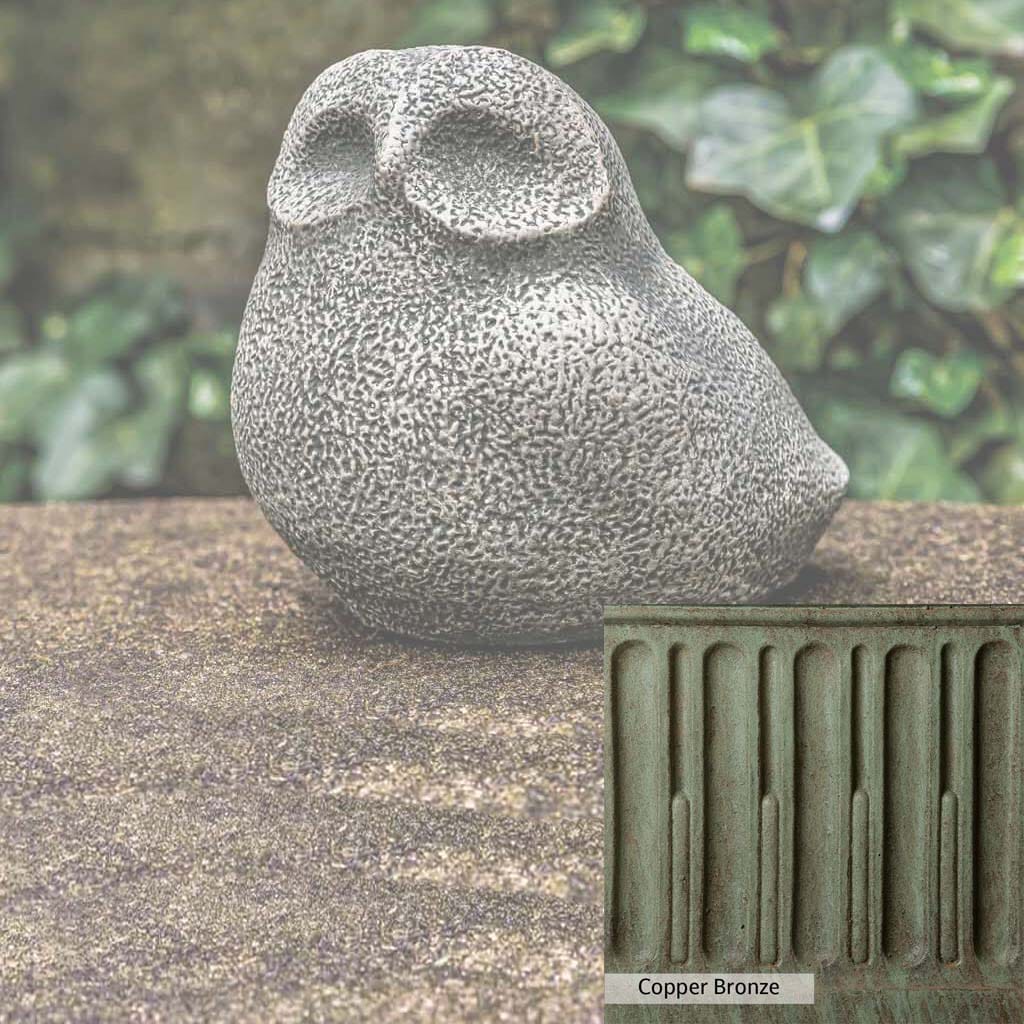 Campania International Stone Owl Statue - Image 11