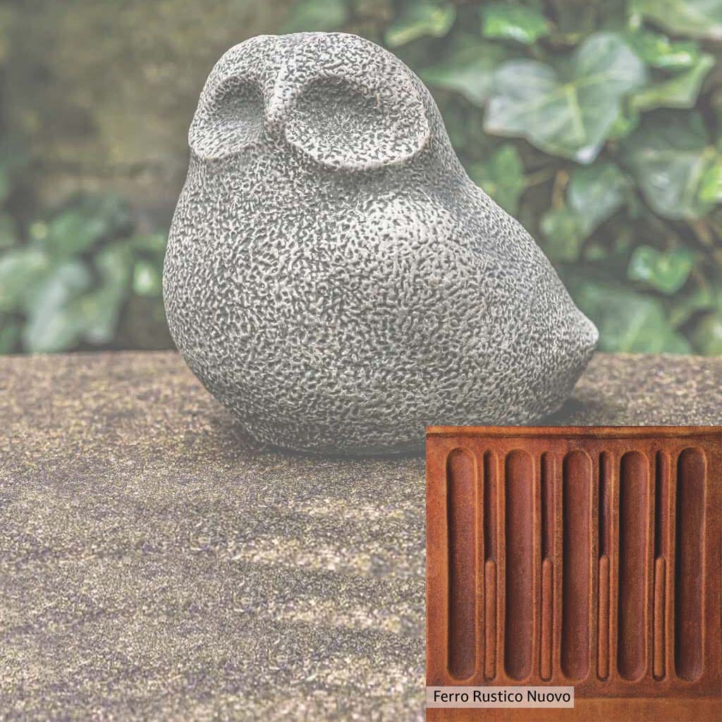 Campania International Stone Owl Statue - Image 13