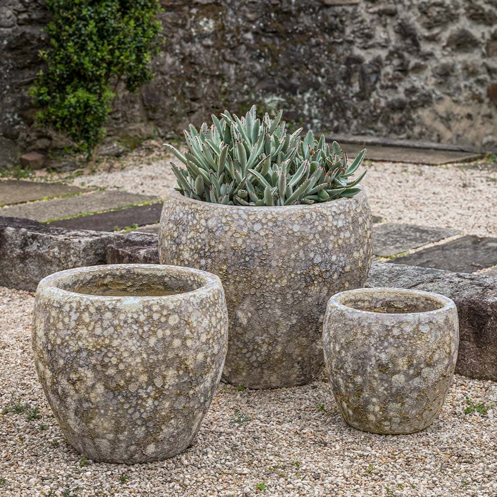 Campania International Symi Planter in Sahara set of 3