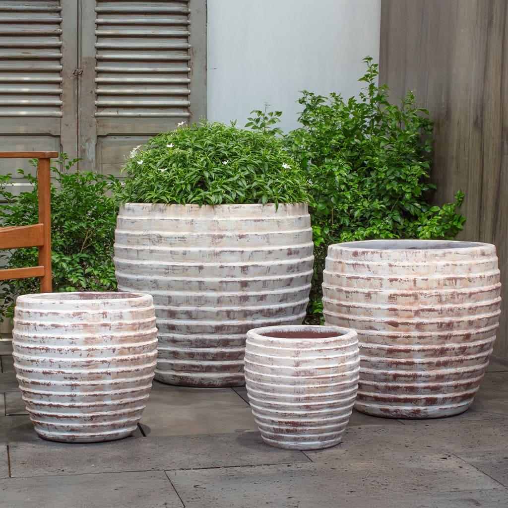 Campania International Talia Planter in Murano Sol Set