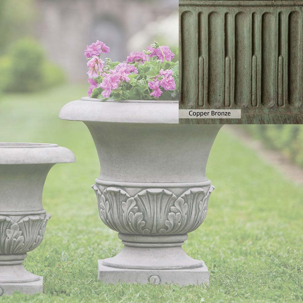 Campania International Williamsburg Acanthus Large Planter - Image 3