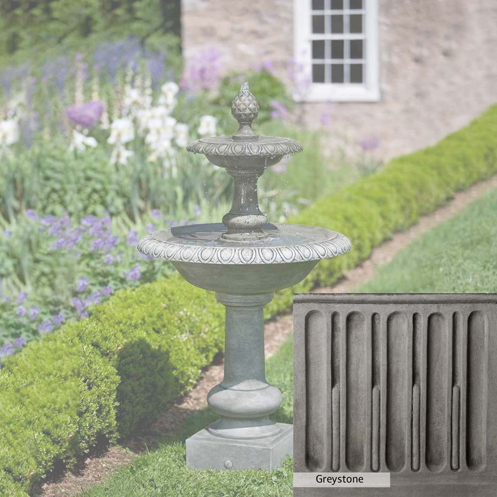 Campania International Williamsburg Pineapple 2 Tier Fountain - Image 14