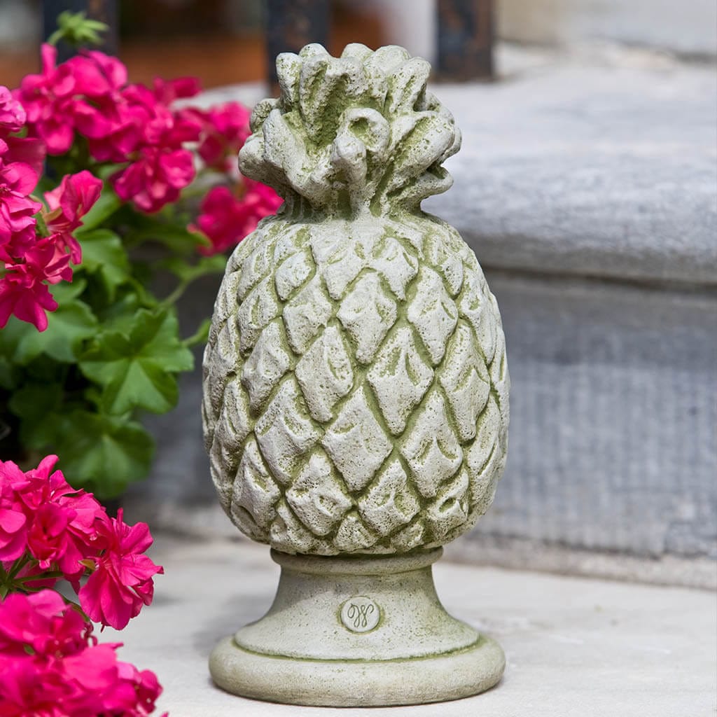 Campania International Williamsburg Pineapple Finial Statue