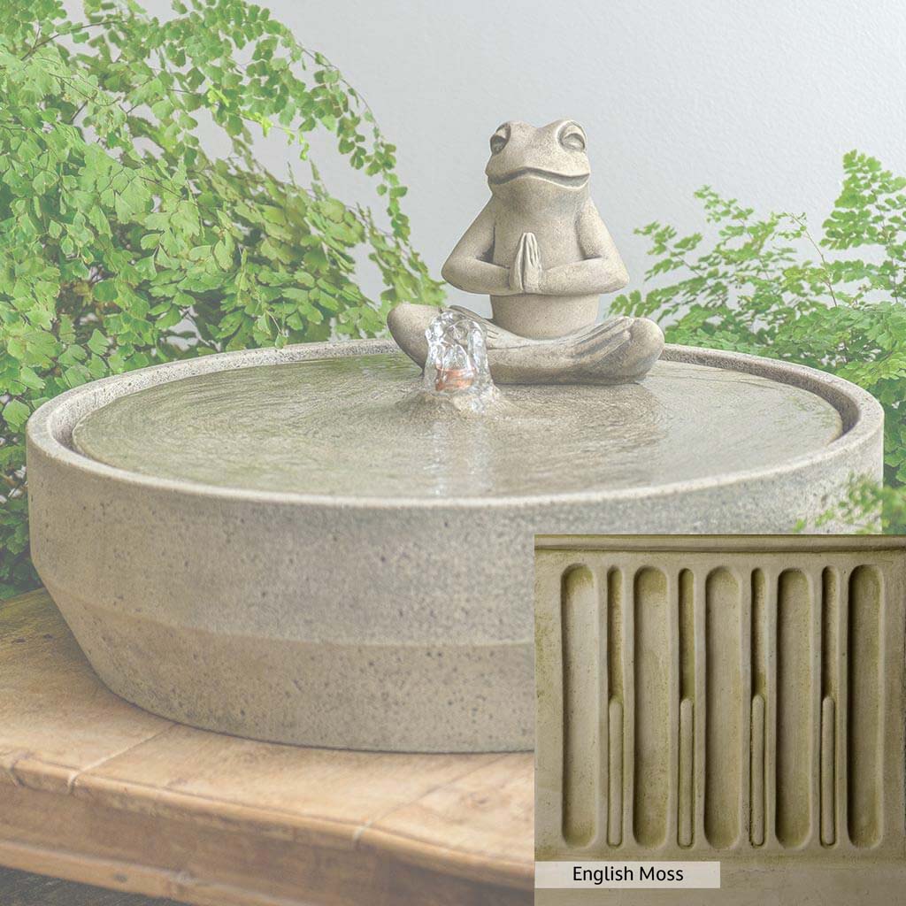 Campania International Yoga Frog Beveled Fountain - Image 13