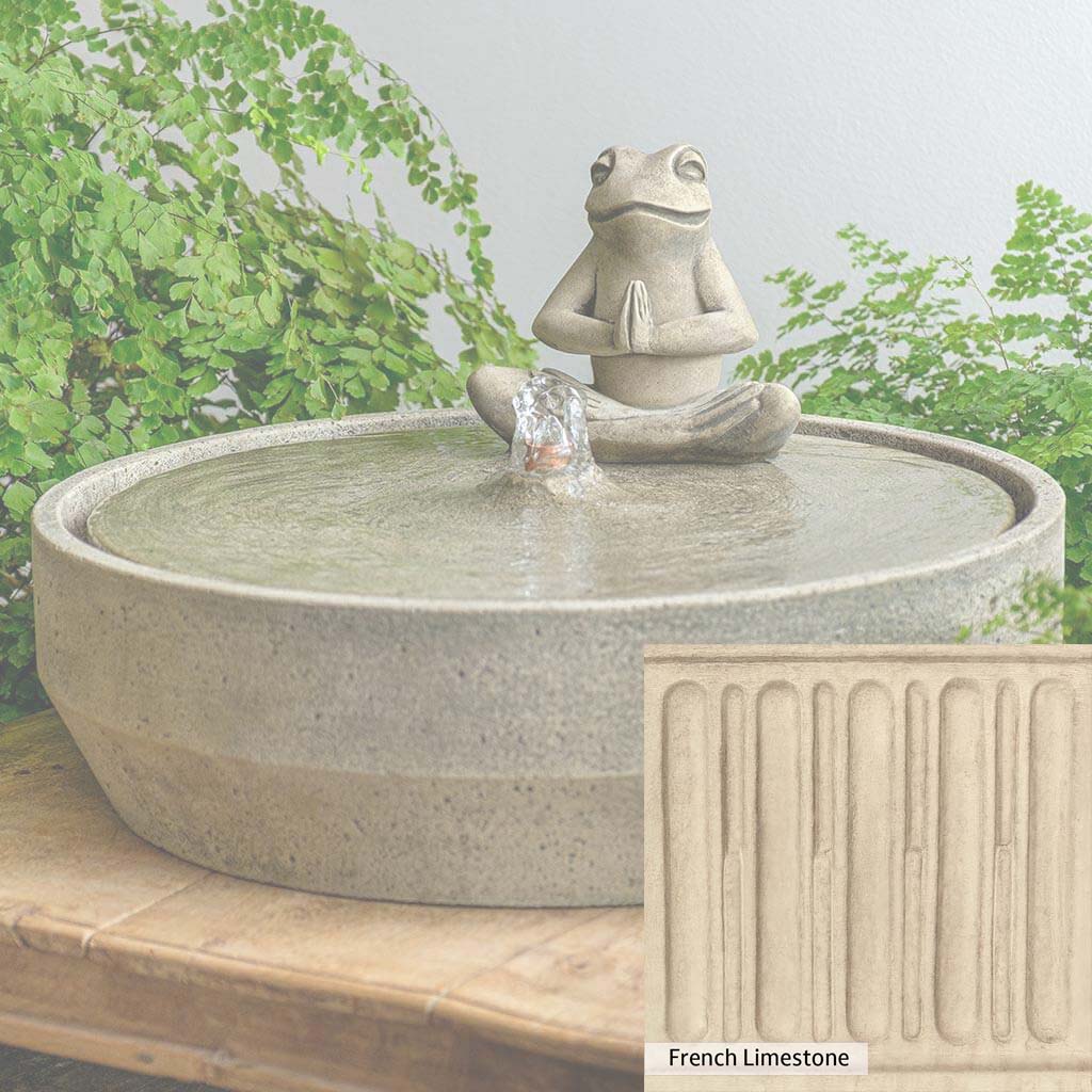 Campania International Yoga Frog Beveled Fountain - Image 15