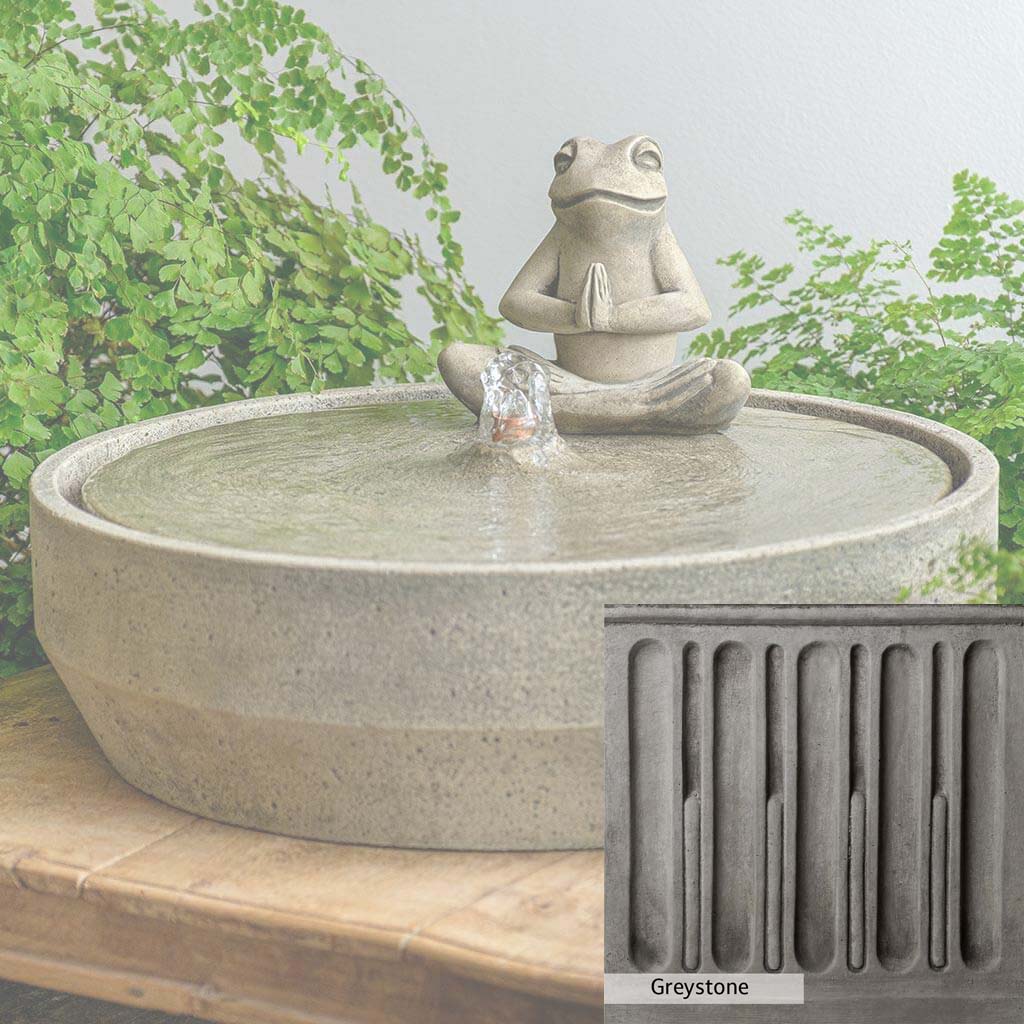 Campania International Yoga Frog Beveled Fountain - Image 16