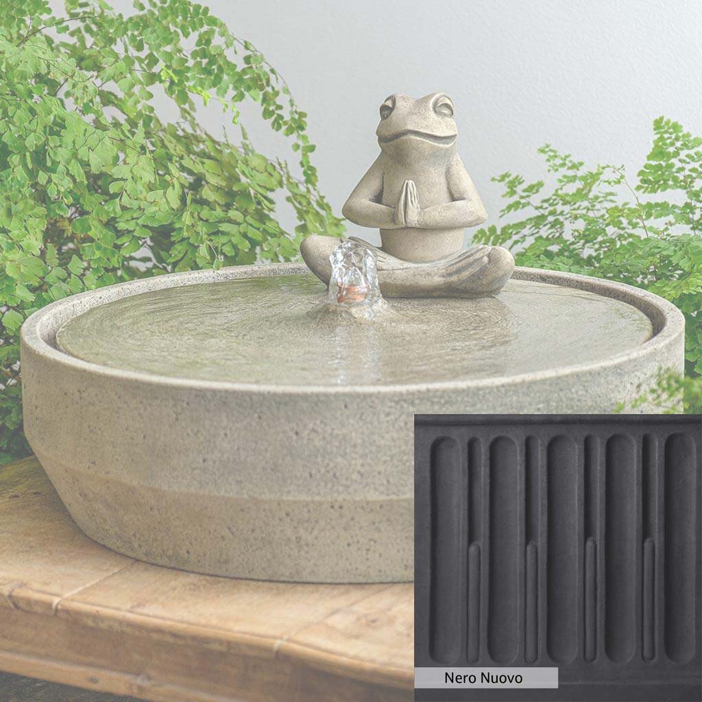 Campania International Yoga Frog Beveled Fountain - Image 4