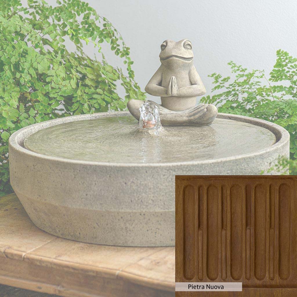 Campania International Yoga Frog Beveled Fountain - Image 5