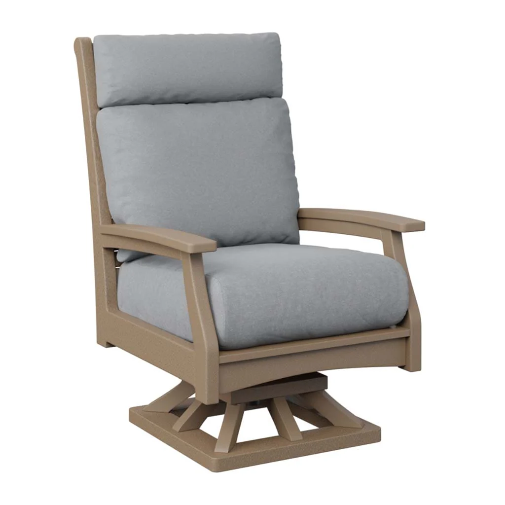 Classic Terrace High Back Swivel Rocker by Berlin Gardens - Image 3