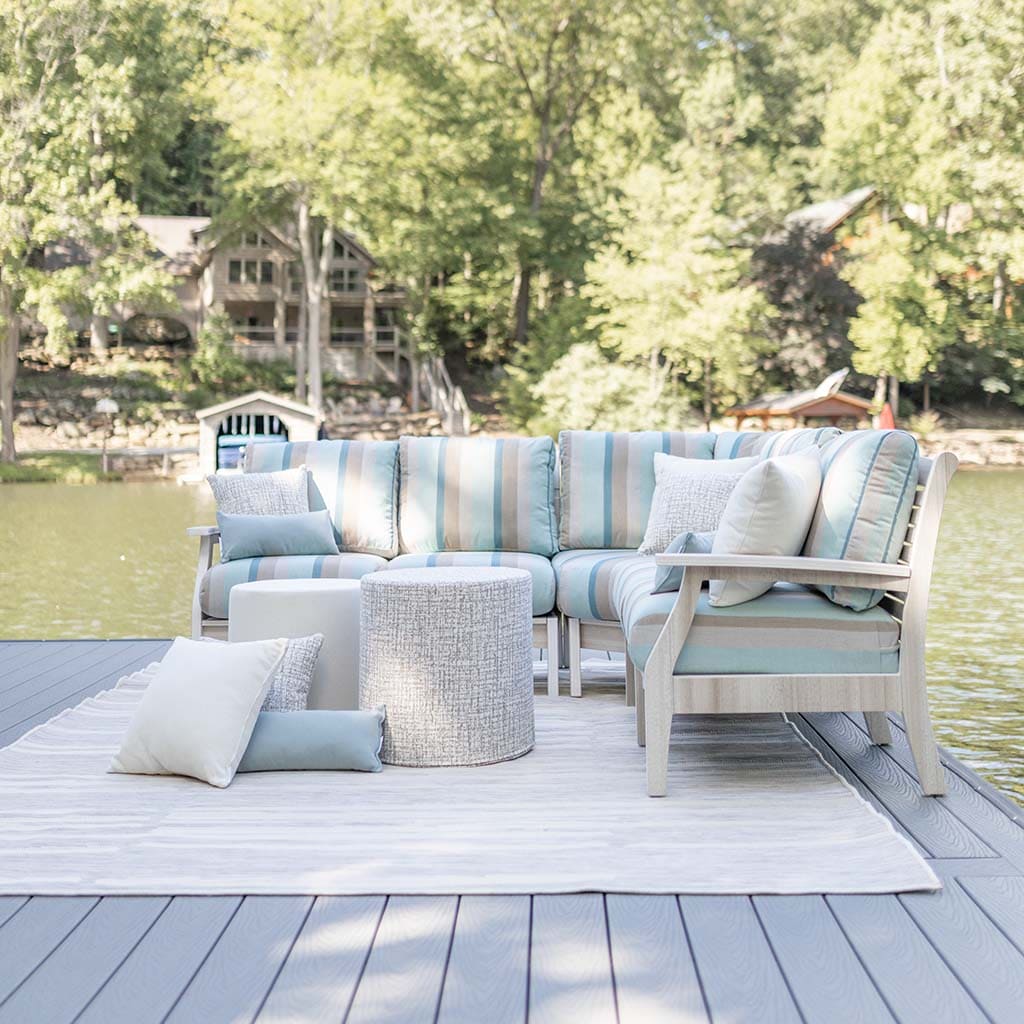 Classic Terrace Right Arm Loveseat by Berlin Gardens - Image 7