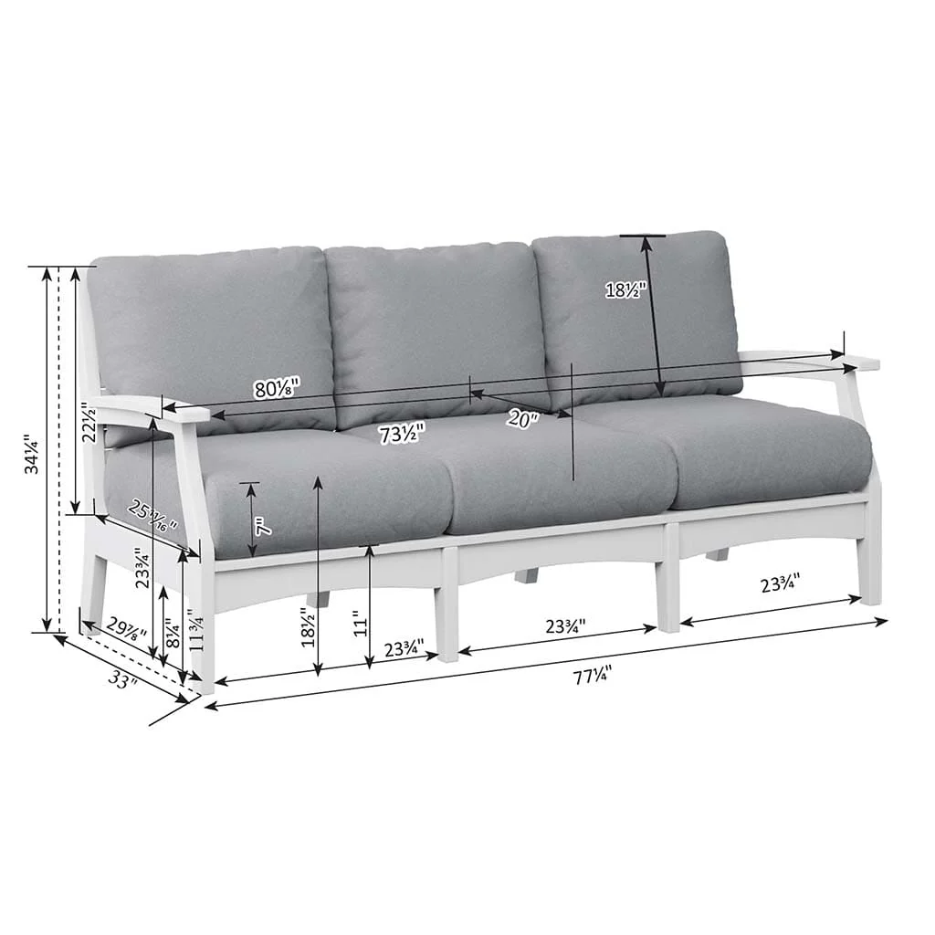 Classic Terrace Sofa by Berlin Gardens - Image 3