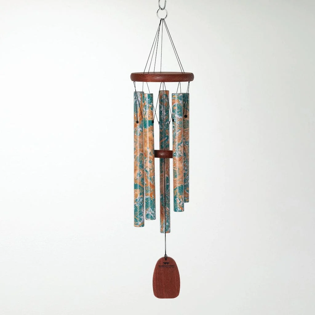 Decor Wind Chime with Patina Green Marble by Woodstock Chimes - Image 2