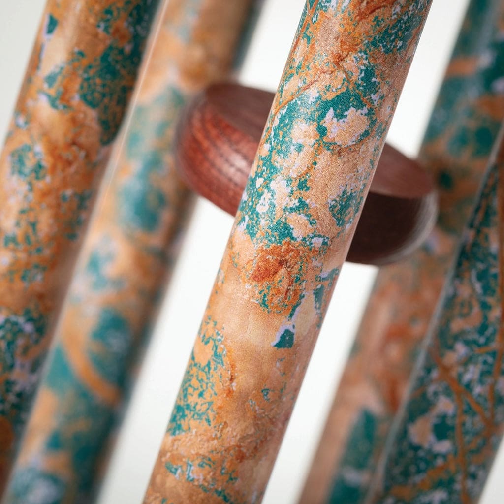 Decor Wind Chime with Patina Green Marble by Woodstock Chimes - Image 3