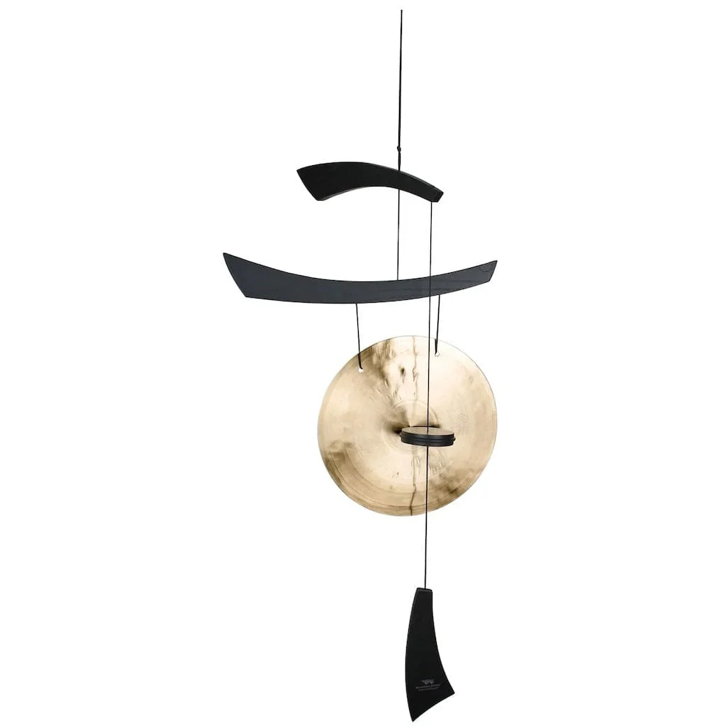 Emperor Medium Gong in Black by Woodstock Chimes - Image 3