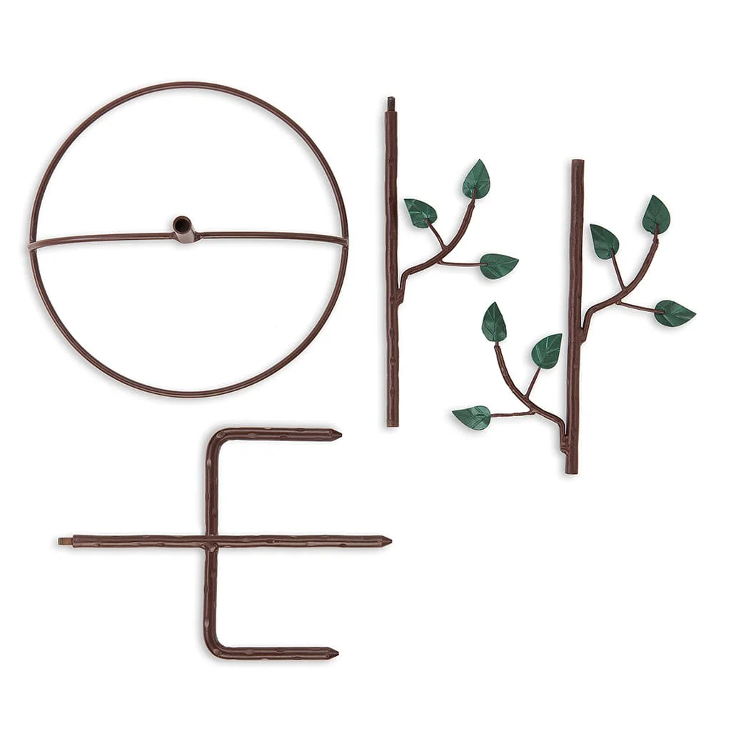 Good Directions 13 inch Pure Copper Bird Bath with Birds on Deco Garden Pole - Image 6