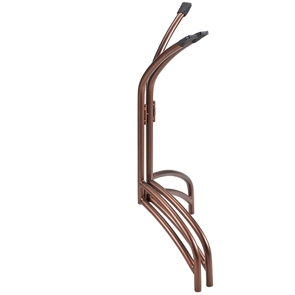 Good Directions 20 inch Bronze Copper Bird Bath with Swans - Image 4