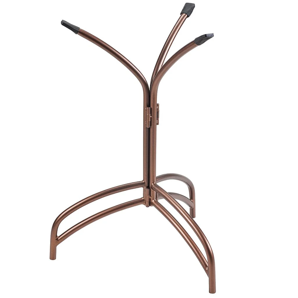 Good Directions 20 inch Bronze Copper Bird Bath with Swans - Image 5