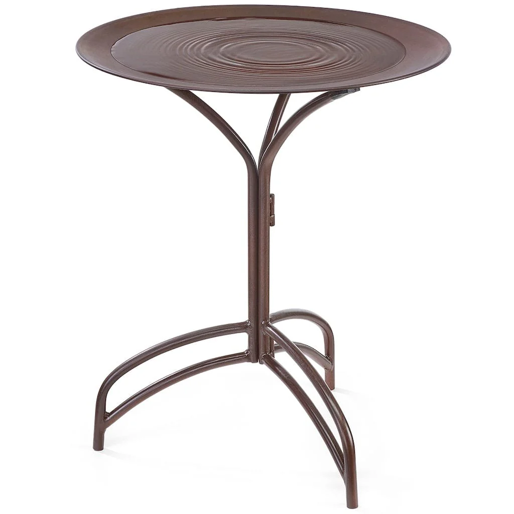 Good Directions 20 inch Rust Bird Bath with Stand - Image 3