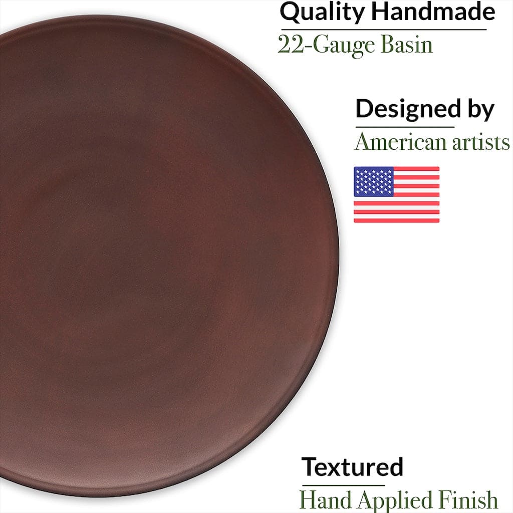 Good Directions 20 inch Rust Bird Bath with Stand - Image 5