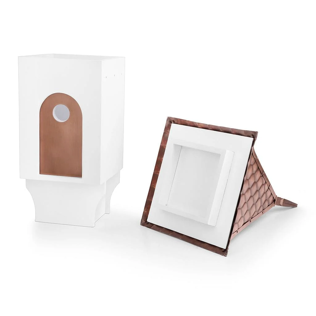 Good Directions Chateau Bird House with Pure Copper Diamond Pattern Roof - Image 4