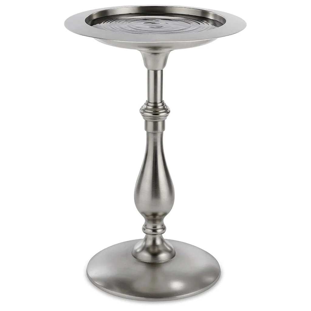 Good Directions Classic Pewter Bird Bath Pedestal - Image 2