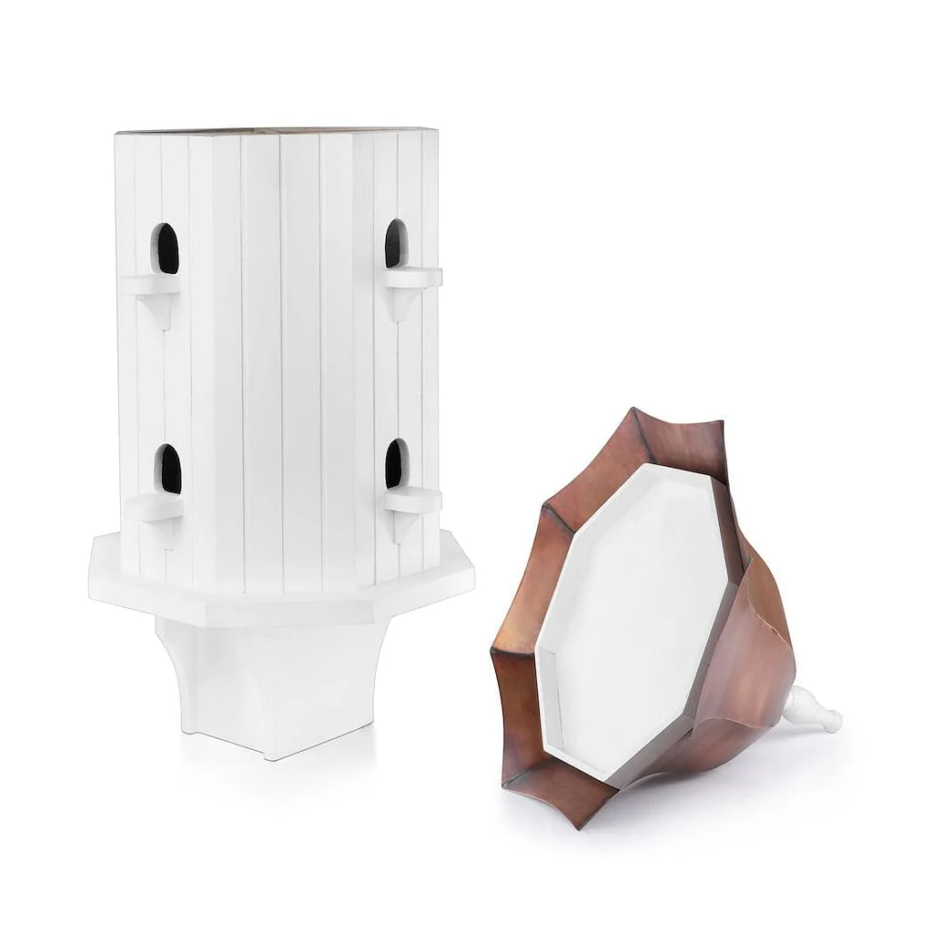 Good Directions Dovecote Manor Bird House with Pure Copper Roof - Image 3