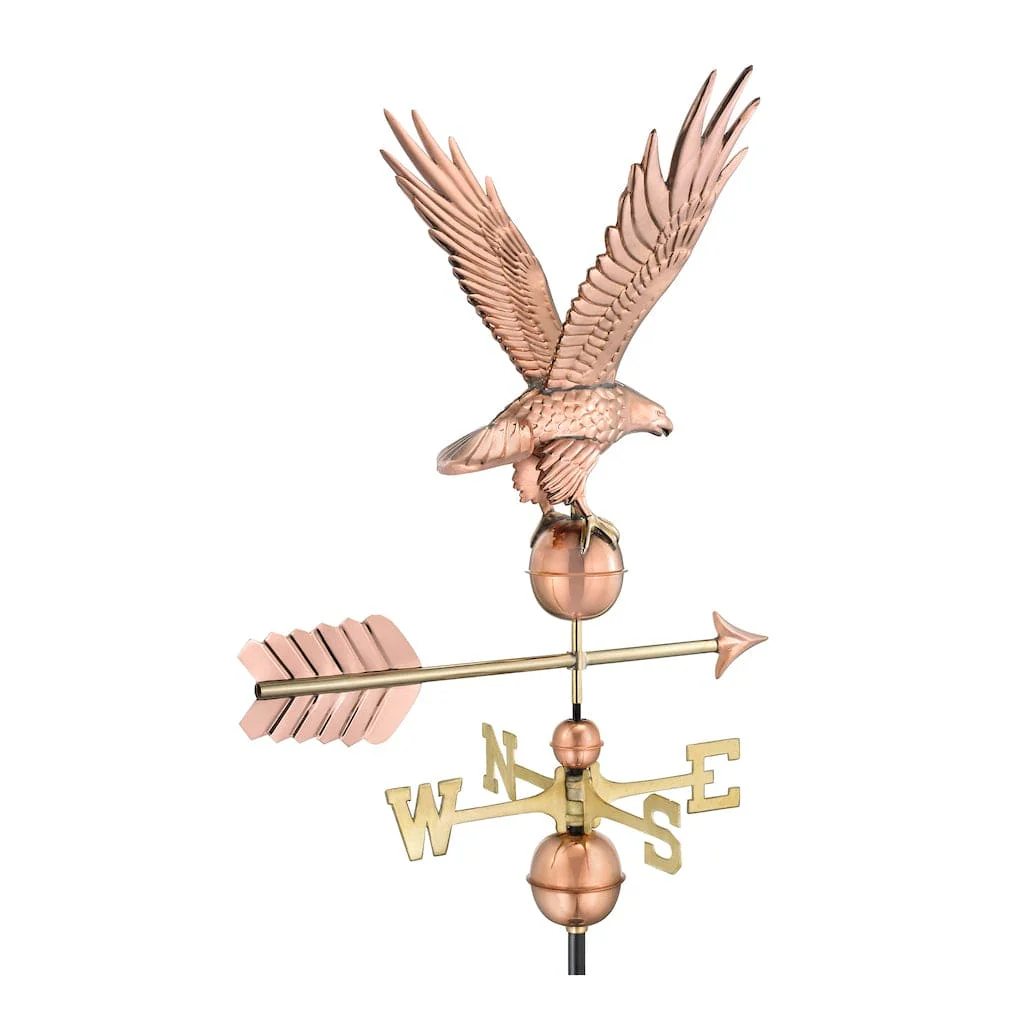 Good Directions Freedom Eagle Weathervane in Pure Copper - Image 3