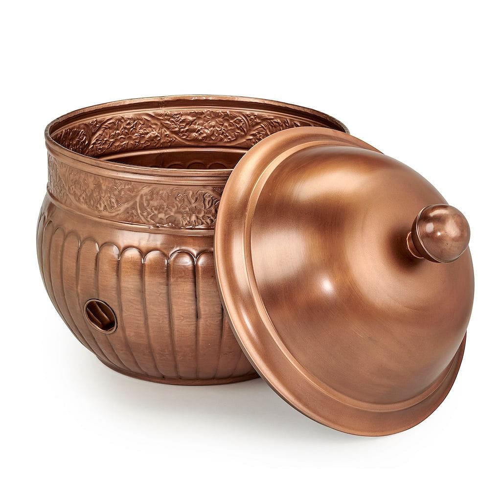 Good Directions La Jolla Hose Pot with Lid in Copper Finish - Image 3