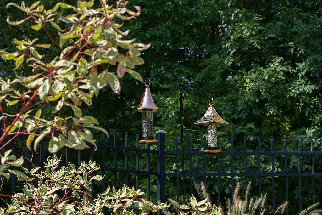 Good Directions Palazzo Bird Feeder in Polished Copper - Image 4