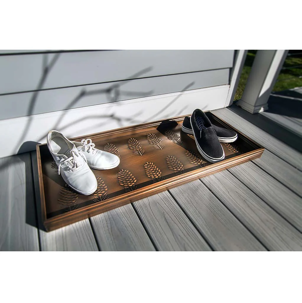 Good Directions Pine Cones Multi Purpose Boot Tray in Copper Finish - Image 5