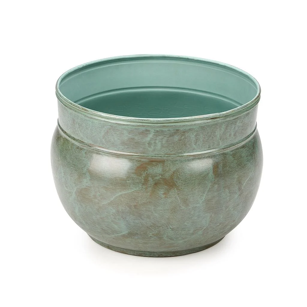 Good Directions Sonoma Hose Pot in Blue Verde Brass - Image 6