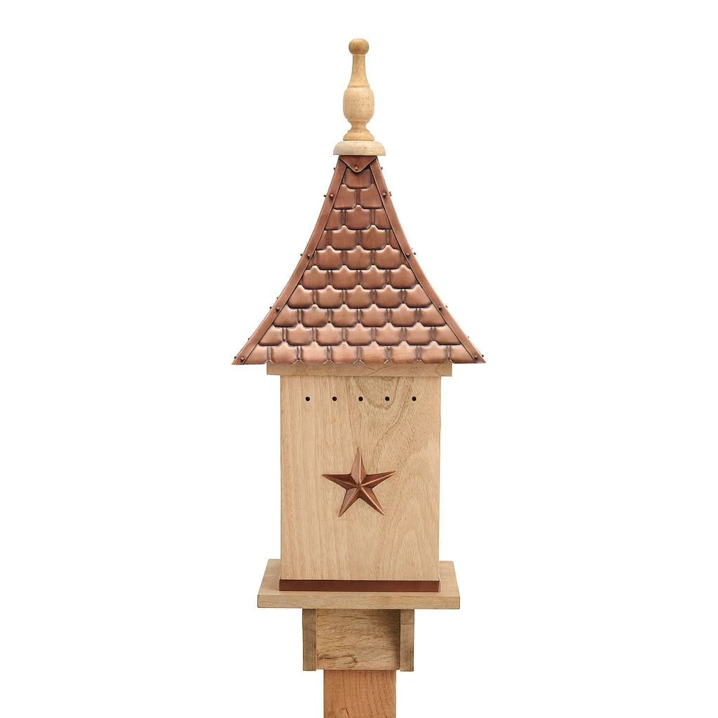 Good Directions Villa Bird House with Pure Copper Roof - Image 3