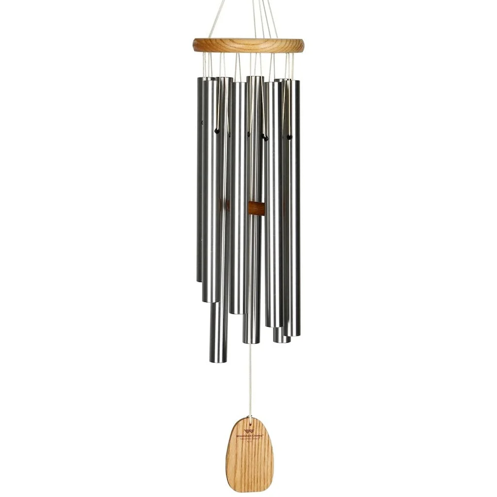 Gregorian Silver Wind Chimes in Alto by Woodstock Chimes