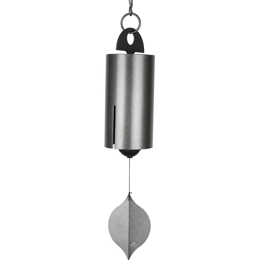 Heroic Large Antique Silver Windbell by Woodstock Chimes - Image 3